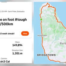 Richard Hadley - Circumnavigation of Barbados