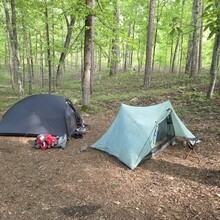 Ferrell Moultrie, Josh Granderson, Elizabeth Granderson - Ozark Highlands Trail (AR 325mi route per OHTA)