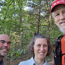 Ferrell Moultrie, Josh Granderson, Elizabeth Granderson - Ozark Highlands Trail (AR 325mi route per OHTA)