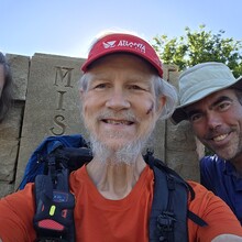 Ferrell Moultrie, Josh Granderson, Elizabeth Granderson - Ozark Highlands Trail (AR 325mi route per OHTA)