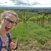 Manuela Hollering - Rheinsteig - Etappen Rheingau (Germany)