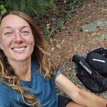 Freya Wasteneys - Augerpoint Traverse (BC, Canada)