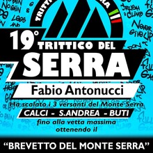 Fabio Antonucci, Gaspare Adragna - Trittico del Monte Serra running (Italy)