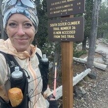 Emily Keddie - South Sister Summit and Circumnavigation (OR)