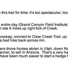 Buzz Burrell - Nankoweap Trail (AZ)