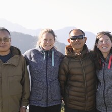 Rinzin Dorji, Anna Frost, Meghan Hicks - Trans Bhutan Trail