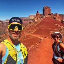 Dina Roman, Rik Goris - South Kaibab Rim to CO River to South Bright Angel Rim - [Grand Canyon]