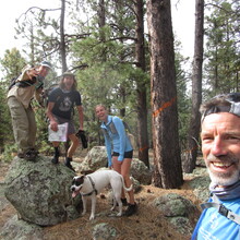 John Beard, Marcy Beard, Andrew Hollinger, Taylor McAlister - Mt. Elden/Dry Lake Hills 12 (Flagstaff, AZ)