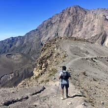 Molly Belk - Mt Meru (Tanzania)