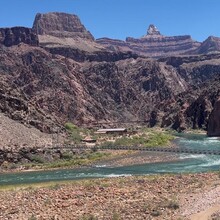 Dina Roman, Rik Goris - South Kaibab Rim to CO River to South Bright Angel Rim - [Grand Canyon]