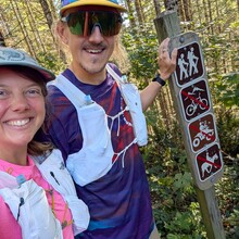 LeAna Leo, Tyler Cameron - Drift Creek Wilderness R2R2R (OR)