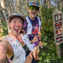 LeAna Leo, Tyler Cameron - Drift Creek Wilderness R2R2R (OR)