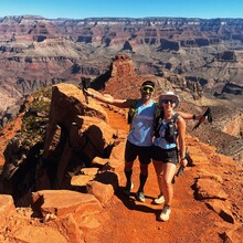 Dina Roman, Rik Goris - South Kaibab Rim to CO River to South Bright Angel Rim - [Grand Canyon]