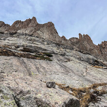 Rachel McIlwain - Arrowhead Ascent via South Ramp from Bear Lake TH