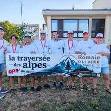 Romain Olivier - Grande Traversée des Alpes via the GR5 (France)
