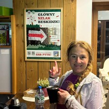 Aleksandra Mielczarek - Główny Szlak Beskidzki (Poland)