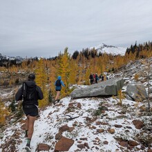 Doria Unrau, Christian Canham, Aaron Long, Sylvie Corwin, Alex Wang, Cole Bishop, Chance Grendahl, Alex Weidman, Rick Franc, Elliott Chalmers, Jason Garcia - Spider gap and Buck Creek Pass loop