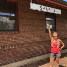Jennifer Krzak - Elroy-Sparta State Trail (WI)