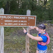Jessica Storrison-Carmean - Waterloo-Pinckney Trail (MI)