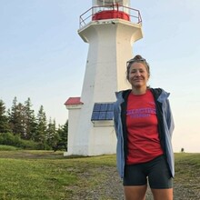 Julie Berthiaume - Sentier International des Appalaches-Québec GR A1 (QC, Canada)