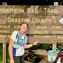 Courtney Hassell - Northern Rail Trail (NH)
