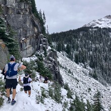 Doria Unrau, Christian Canham, Aaron Long, Sylvie Corwin, Alex Wang, Cole Bishop, Chance Grendahl, Alex Weidman, Rick Franc, Elliott Chalmers, Jason Garcia - Spider gap and Buck Creek Pass loop