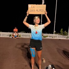 Nouchka Simic - Grande Traversée des Alpes via the GR5 (France)