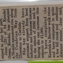 Jane Robinson - Cumbria Way (United Kingdom)