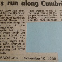 Jane Robinson - Cumbria Way (United Kingdom)