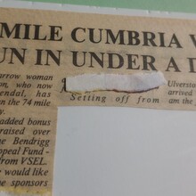 Jane Robinson - Cumbria Way (United Kingdom)