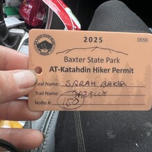 Sarah Baker - Appalachian Trail (AT)