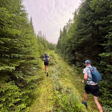 Philippe Bégin, Louis Bibeau, Julien Audet-Welke - Traverse Forêt Montmorency to Mont-Saint-Anne (QC, Canada)
