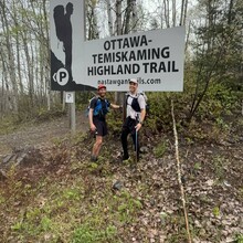 Michael Garneau, Justin Langevin - Ottawa-Temiskaming Highland Trail (ON, Canada)