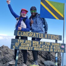 Molly Belk - Mt Meru (Tanzania)