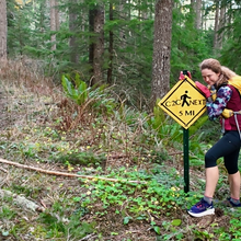 Megan Lacey, Christof Teuscher - Corvallis-to-Sea-Trail (OR)