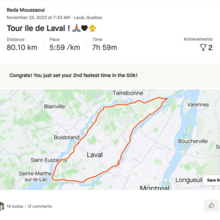 Reda Moussaoui - Tour de Laval (QC. Canada)