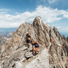 Jazmine Lowther, Michelino Sunseri, Connor Burkesmith - Grand Middle South Teton Trifecta