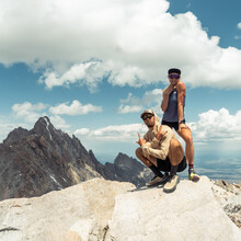 Jazmine Lowther, Michelino Sunseri, Connor Burkesmith - Grand Middle South Teton Trifecta