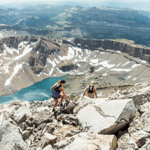 Jazmine Lowther, Michelino Sunseri, Connor Burkesmith - Grand Middle South Teton Trifecta