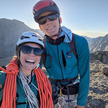 Leah Zachary, Zachary Little - Cirque of the Towers Traverse (WY)