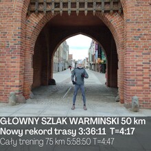 Damian Krysztofiak - Główny Szlak Warmiński: Olsztyn - Parking Nad Łyną (Poland)