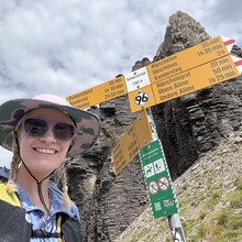 Liz Derstine - Via Alpina (Switzerland)