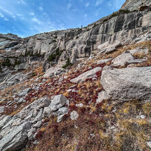 Rachel McIlwain - Arrowhead Ascent via South Ramp from Bear Lake TH