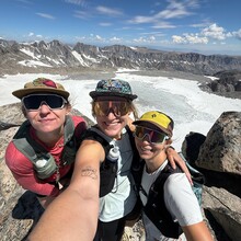 Shawna Troupe, Kelly Halpin, Amy King - Fremont Peak (WY)