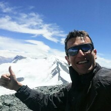 José Cartes - Volcán San José (Chile)