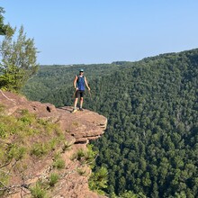 Jessica Eager, James Miller - West Rim Trail (Lycoming County, PA)