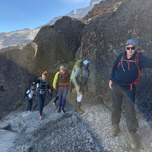 Lindsey Churchill (aka Bell), Kelly Saunders, Dagne Taylor, Stuart Holmes, Joseph Mrope, Gaudence Lekule, Victor Oisso, Razack Buu - Kilimanjaro (Tanzania)