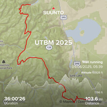 Dan Baker, Wayne Novach - Ultra-Trail Bridgeport-Mammoth (UTBM)