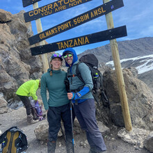 Brian Corgard, Colleen MacDonald - Kilimanjaro Summit Circuit (TZ)