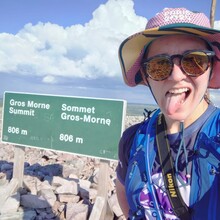 Estelle Noureau - Gros Morne Mountain Trail